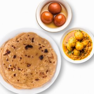 Paratha with Dum Aloo